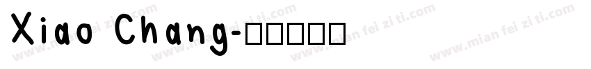 Xiao Chang字体转换